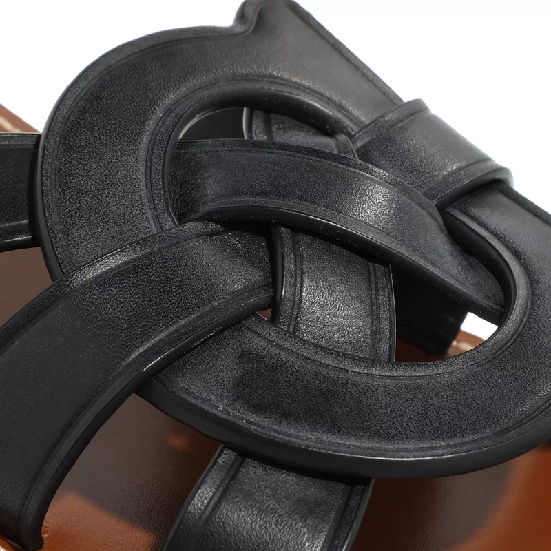 Coach Sandalen Issa Leather Sandal Black(Image 3)