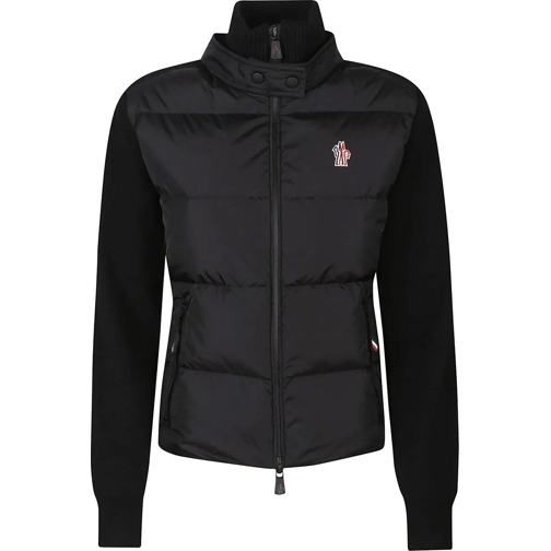 Moncler Sweatshirts Tricot Cardigan Black schwarz