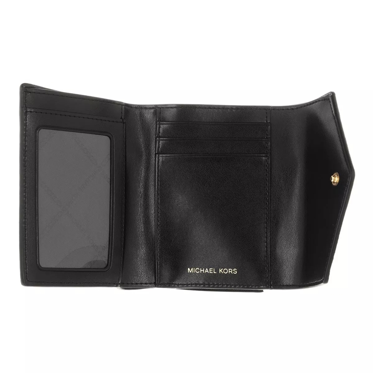 Michael Kors Greenwich Money Pieces Black | Tri-Fold Portemonnaie