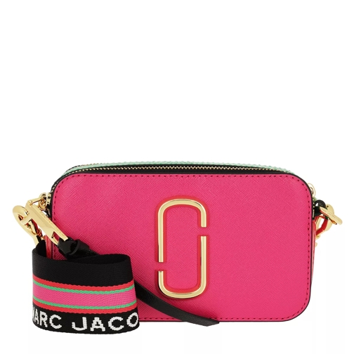 Marc Jacobs Snapshot Crossbody Bag Leather Diva Pink Cross body-väskor