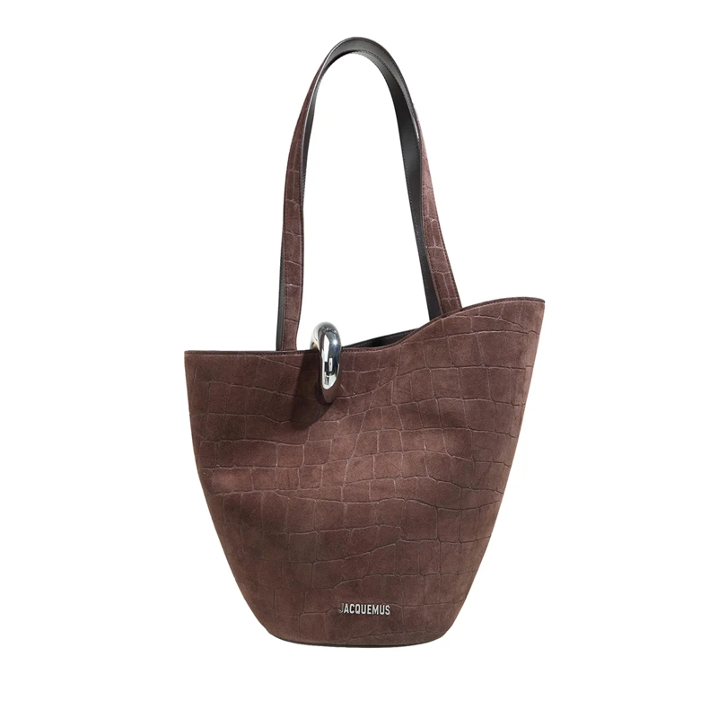 Jacquemus Shoulder Bag Le Bambola Moyen Dark Brown