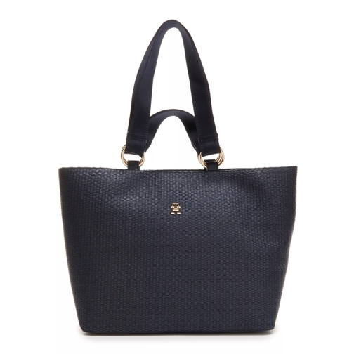 Tommy Hilfiger Tommy Hilfiger City damen Shopper Blau AW0AW17001D Blau Sac à provisions