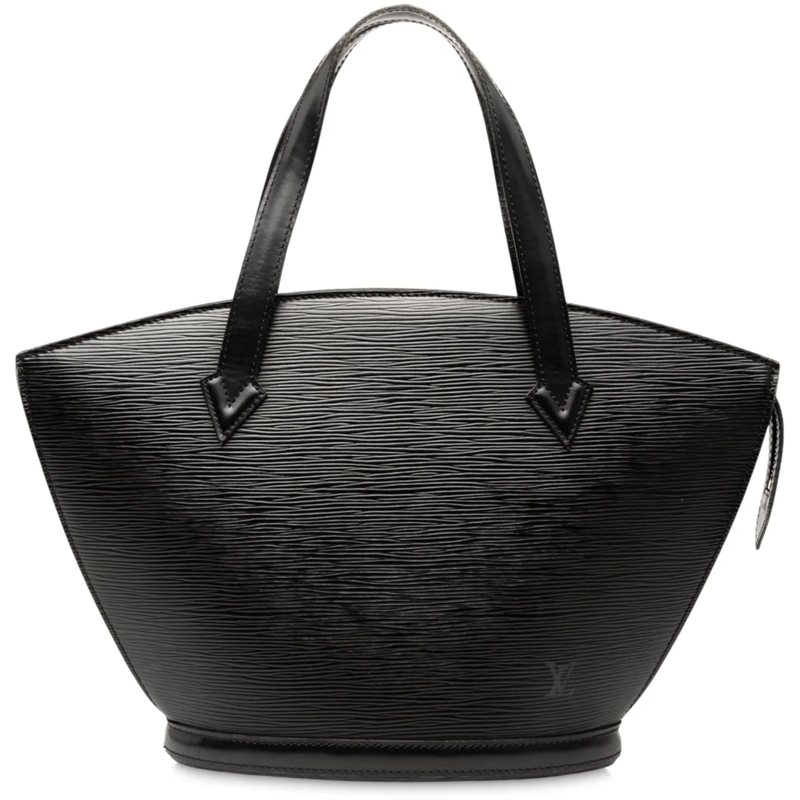 Louis Vuitton Fourre-tout Epi Saint Jacques PM Short Strap schwarz