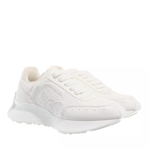 Alexander McQueen Sprint Lace Up Sneakers White låg sneaker