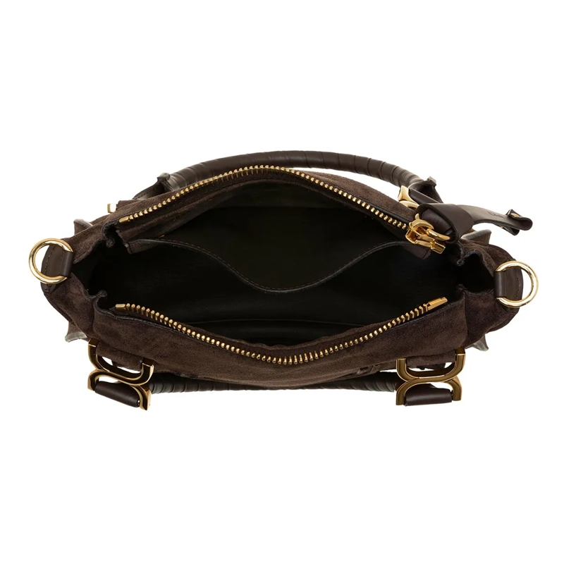 Chloé Schultertasche Marcie Small Brown(Image 6)