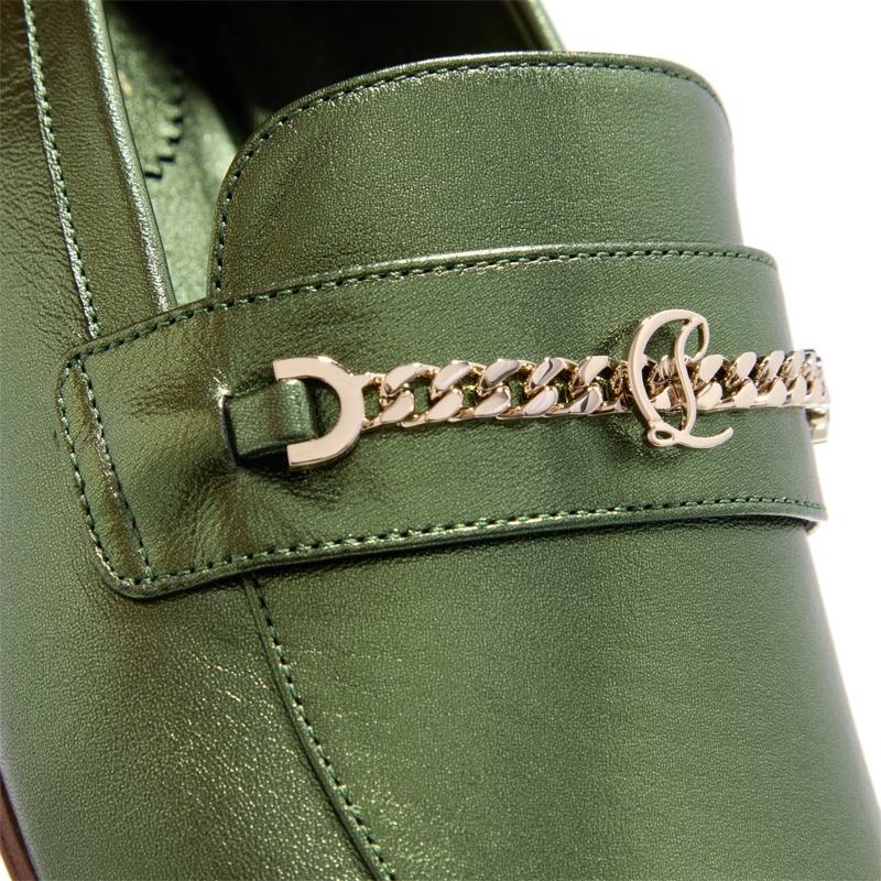 Christian Louboutin Loafer Mj Moc Women Shoes Vertlaine(Image 4)