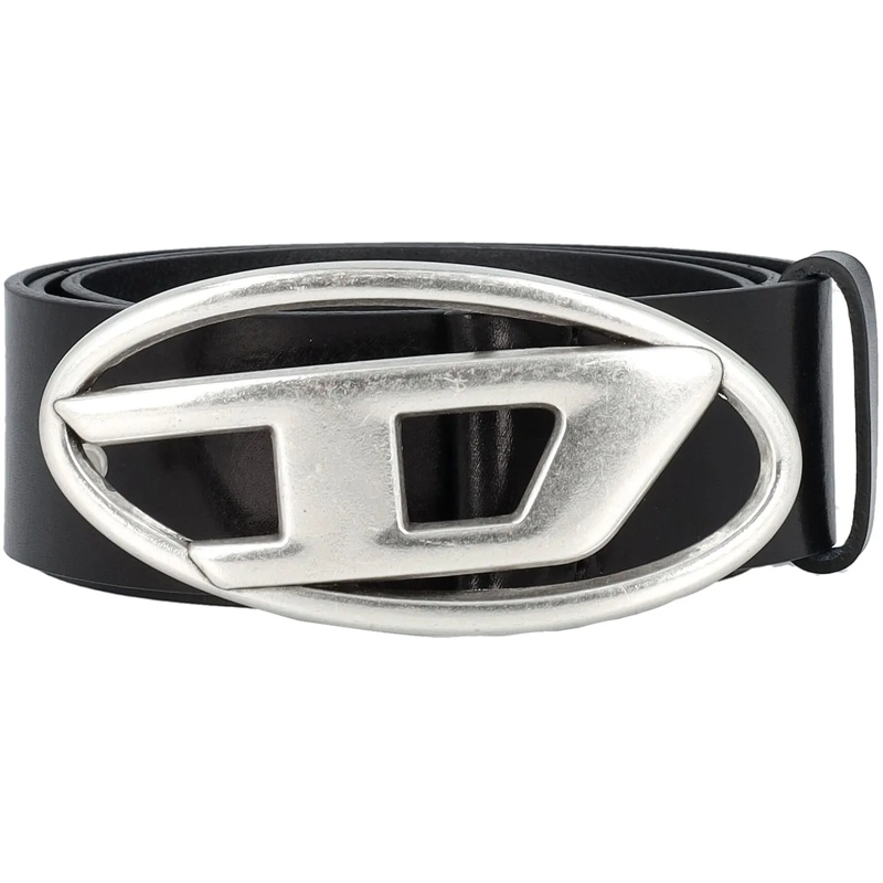 Diesel Ledergürtel Belts Black schwarz