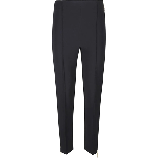 Elisabetta Franchi Magere Been Jeans Pant Black schwarz