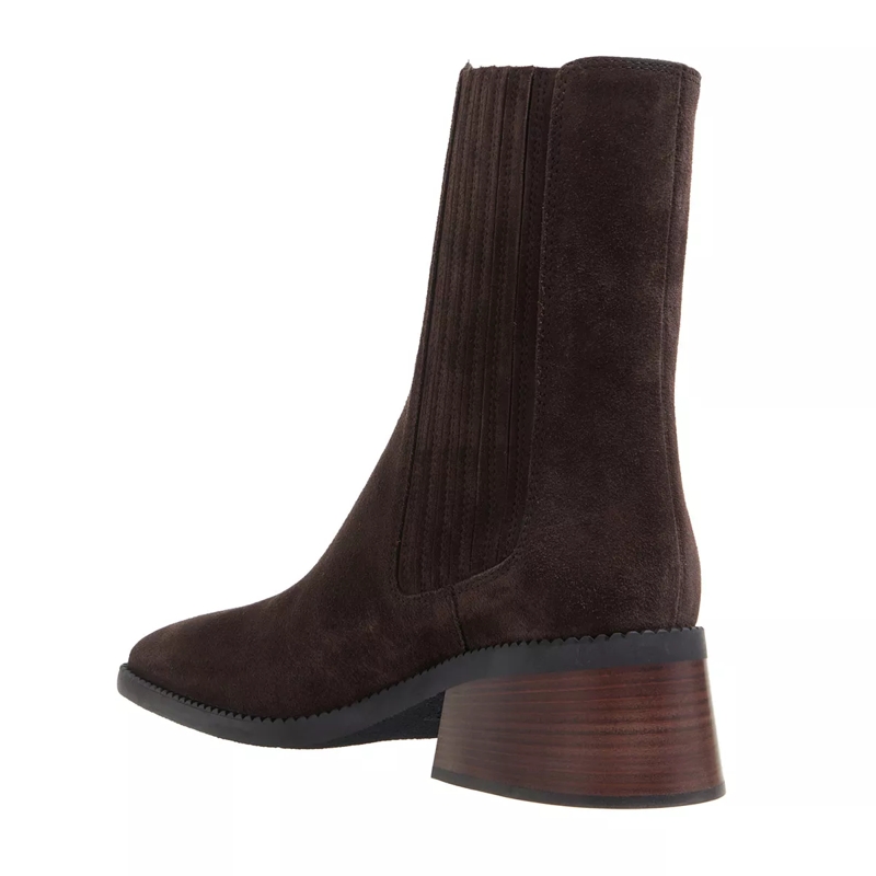 Tod's Stiefeletten Chelsea Boots Suede Brown (Image 2)