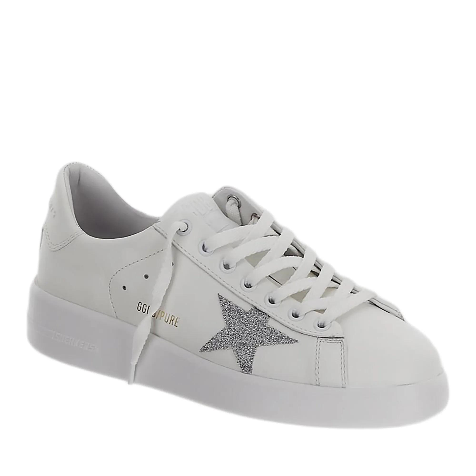 Thumbnail - Golden Goose Low-Top Sneaker - Pure Star Leather Sneakers - Gr. 37 (EU) - in Silber - für Damen