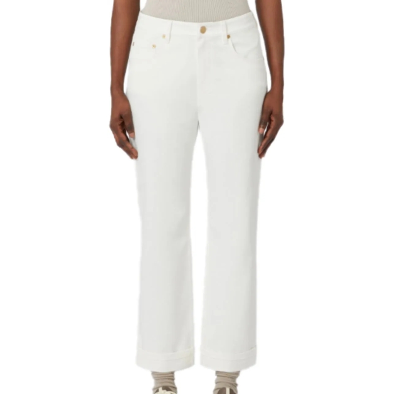 Max Mara Jeans mit geradem Bein Jeans White weiß