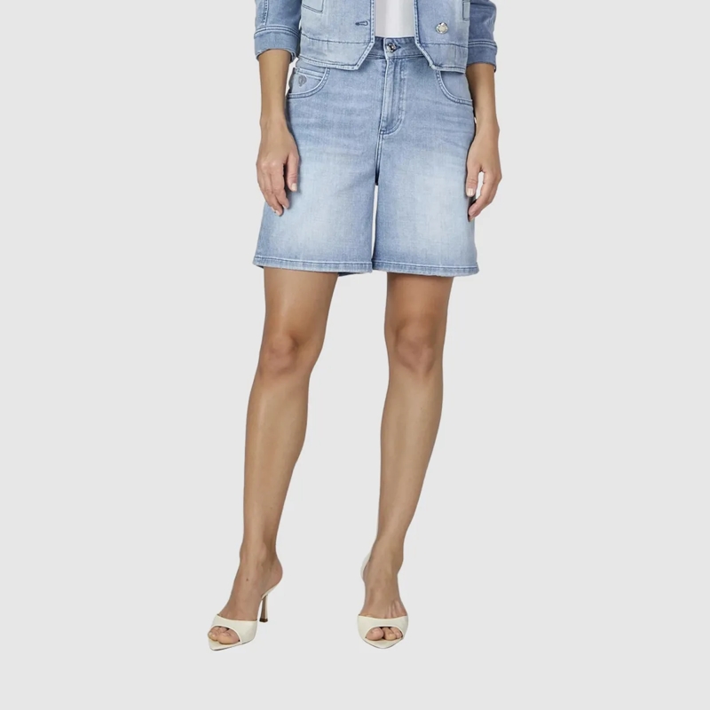 Marc Aurel Hose Jeansshorts blau(Image 3)