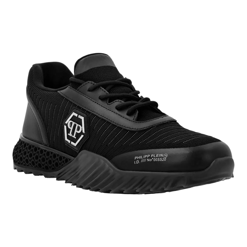 Philipp Plein Low-Top-Sneaker Runner Sneaker Hexagon schwarz