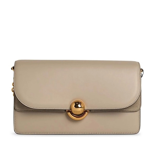 Furla Schultertasche Ivory Leather Shoulder Strap Neutrals