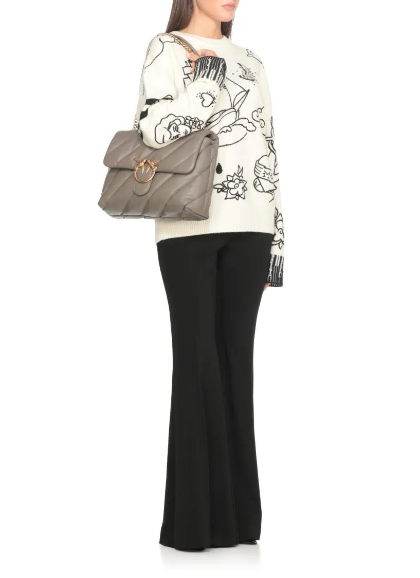 Thumbnail - Pinko Hobo Bags - Love Puff Big Bag - Gr. unisize - in Grau - für Damen