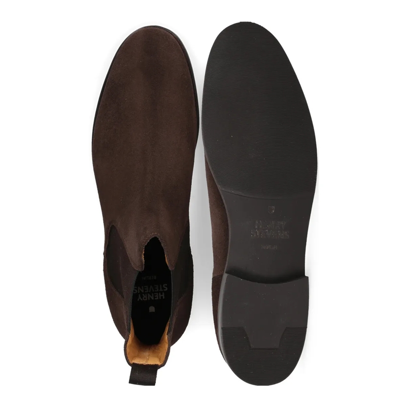 Henry Stevens Chelsea Boots Boots Marshall CB2- Klassischer  dunkel-braun(Image 4)