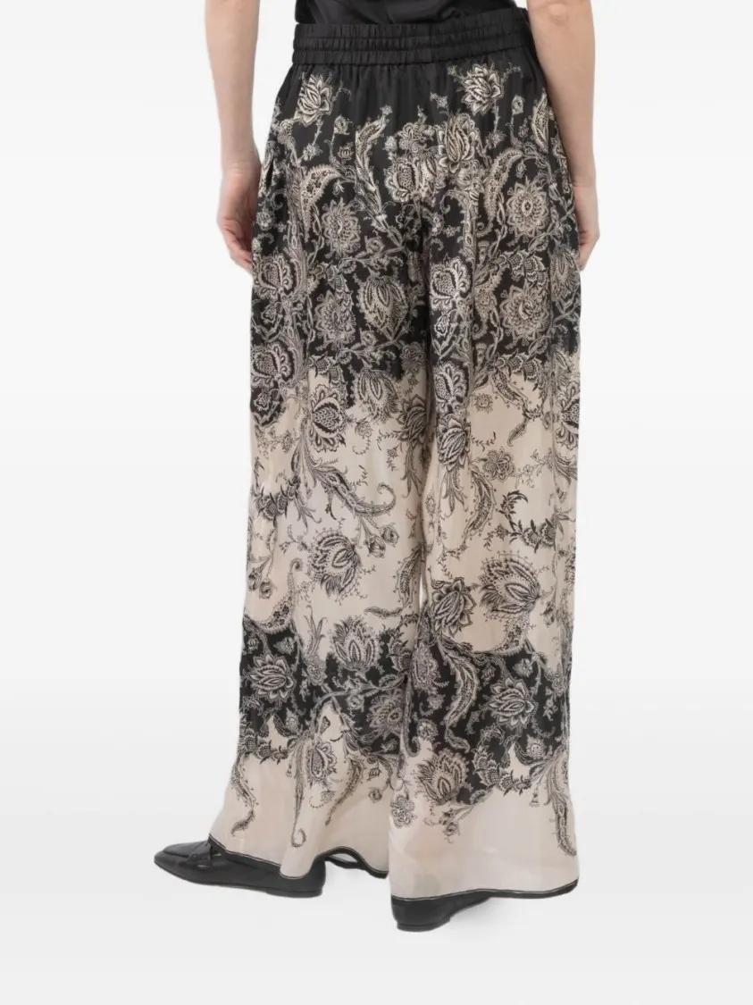 パンツ Zimmermann Relaxed Floral Print Trousers With Elasticated Zimmermann Relaxed Floral Print Trousers With Elasticated
