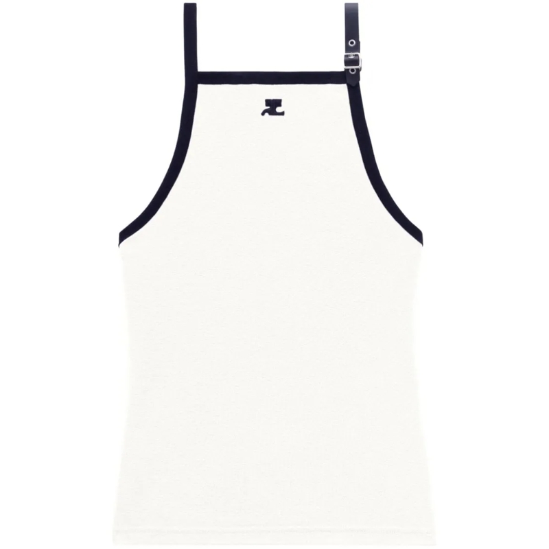 Courrèges T-shirt Cotton Jersey T-Shirt White