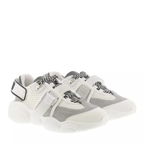 Moschino Sneaker Orso Mix White Low-Top Sneaker