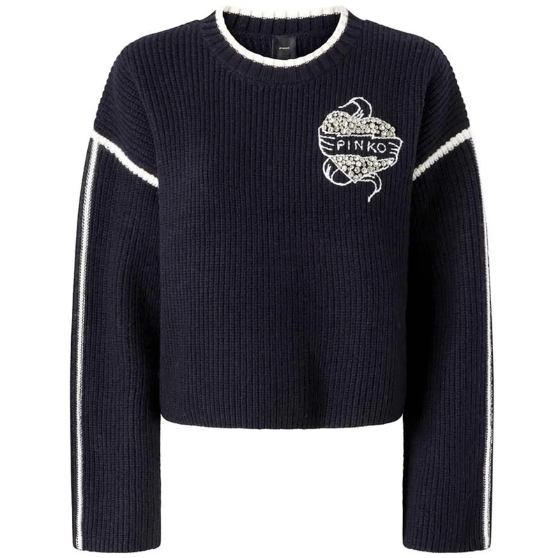 Pinko  Sweaters Blue blau