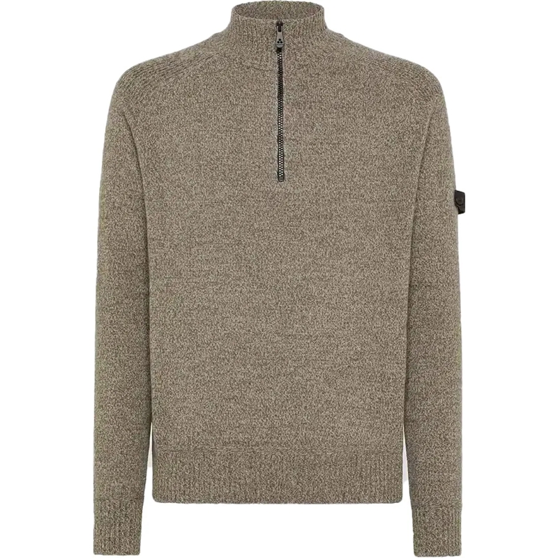Peuterey Pullover Men Braille  Sweater Mustang - Mouli grau