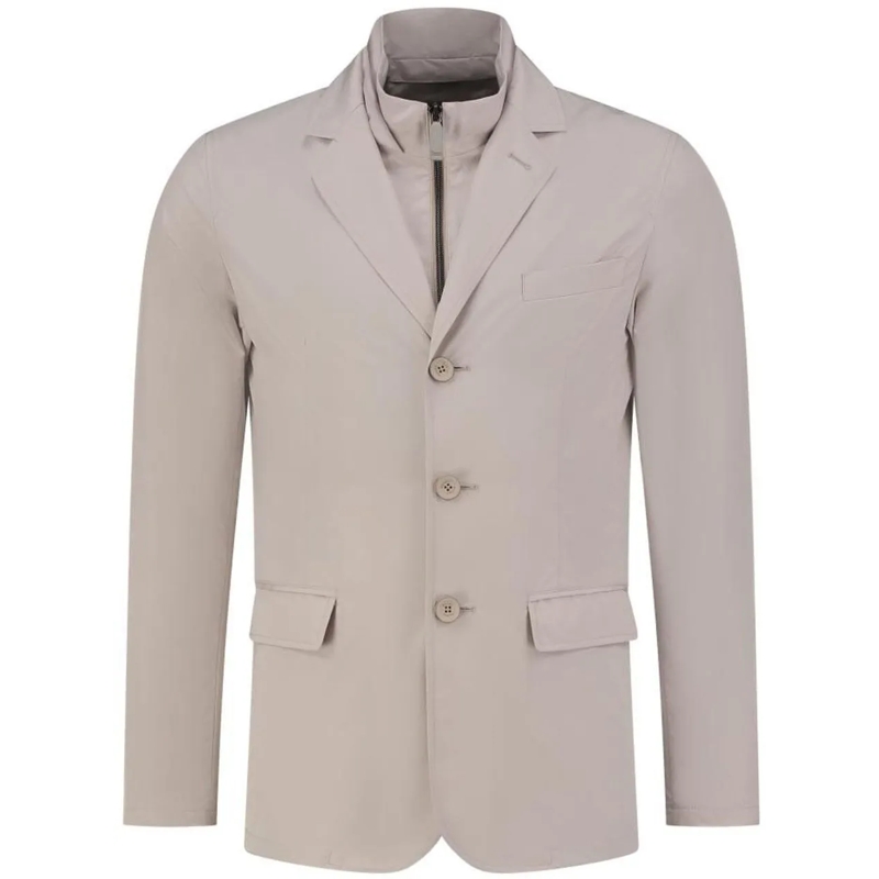 Herno Daunenjacke Blazer Byron beige
