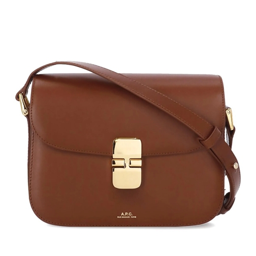 A.P.C. Schultertasche Grace Bag Brown