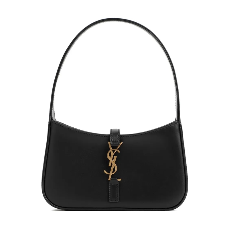 Saint Laurent Crossbodytas Black Leather Hobo Mini Bag Black