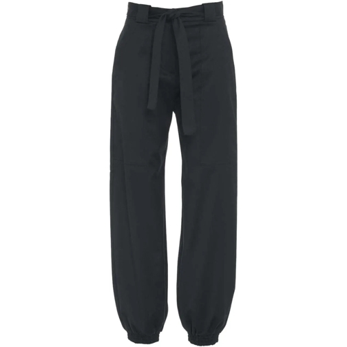 Pinko  Pants with belt 'Caproni' schwarz