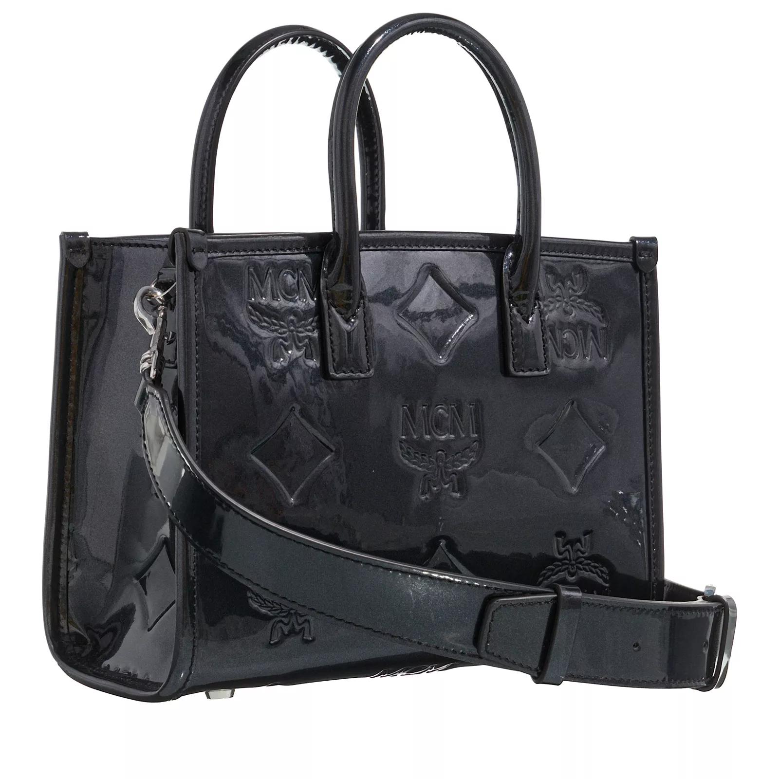 Mcm tote hotsell bag black