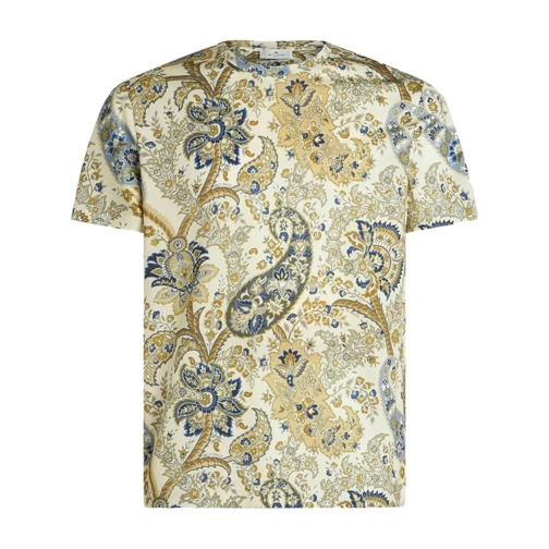 Etro Multicolor Floral-Paisley T-Shirt Multicolor T-tröjor