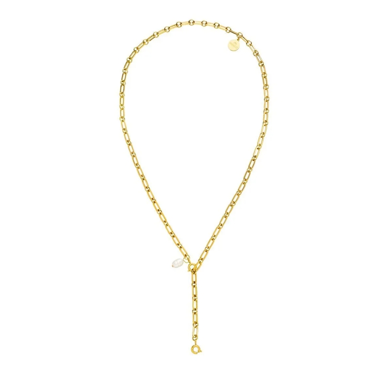 Purelei Mittellange Halskette Halskette Zodiac Charm gold