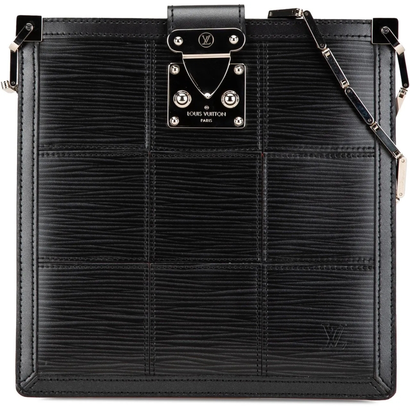 Louis Vuitton Schultertasche Epi Stretch Mojito schwarz