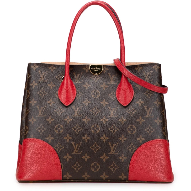 Louis Vuitton Schultertasche Monogram Flandrin braun