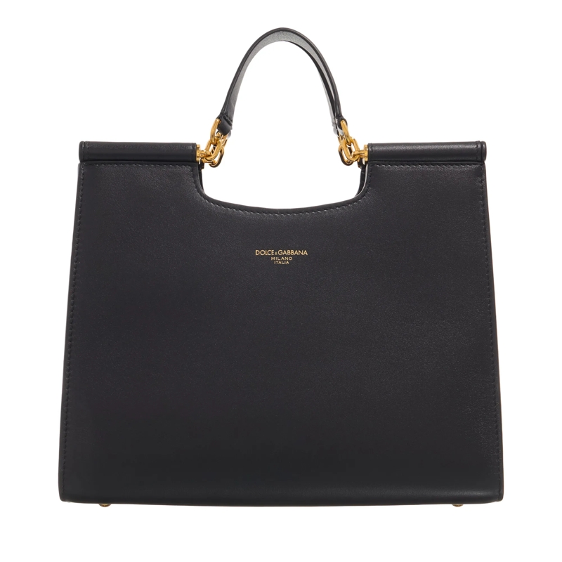 Dolce&Gabbana Tote Shopper Sicily Black