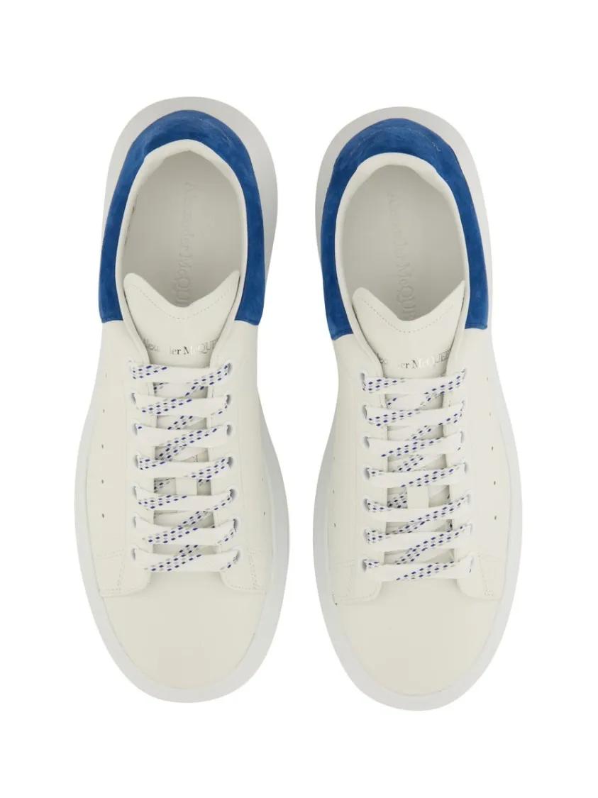Thumbnail - Alexander McQueen Low-Top Sneaker - Oversized Leather Sneaker - Gr. 39 (EU) - in Weiß - für Damen