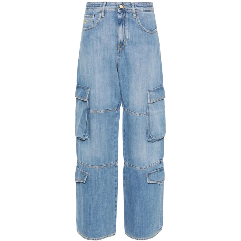 Jacob Cohen Jeans à jambe droite Jeans Blue blau