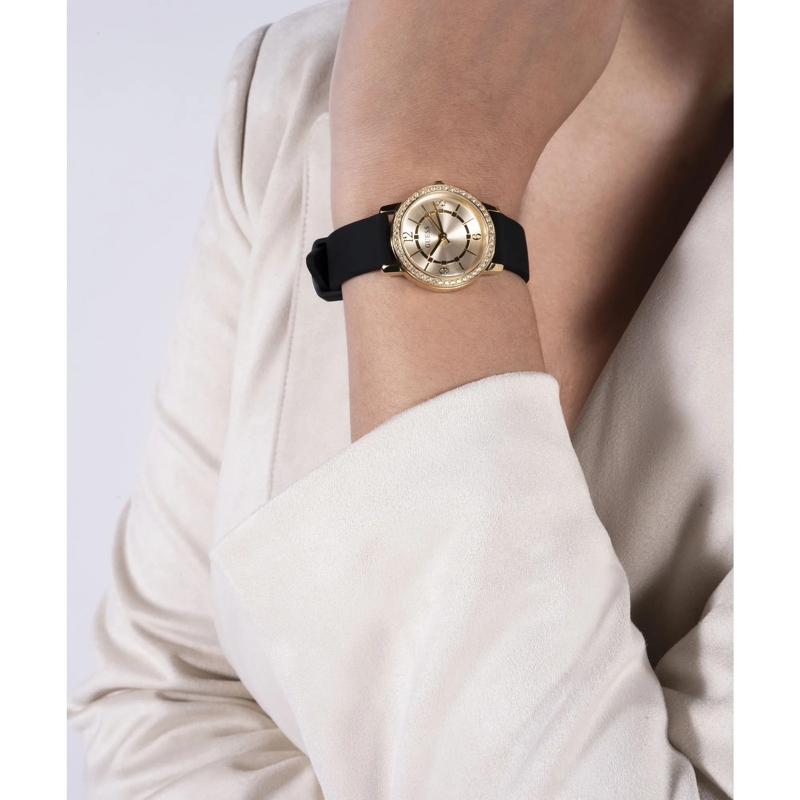 Guess Quarzuhr Analoge Quarzuhr Gd Melody schwarz(Image 4)