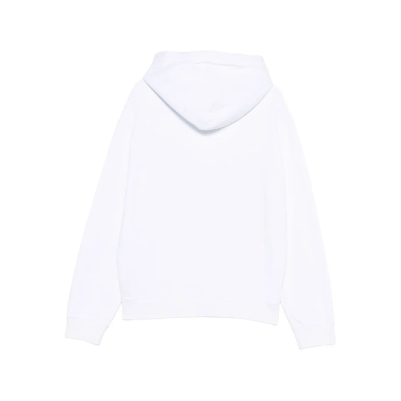 Dsquared2  Relaxed-Fit White And Navy Logo Sweatshirt White