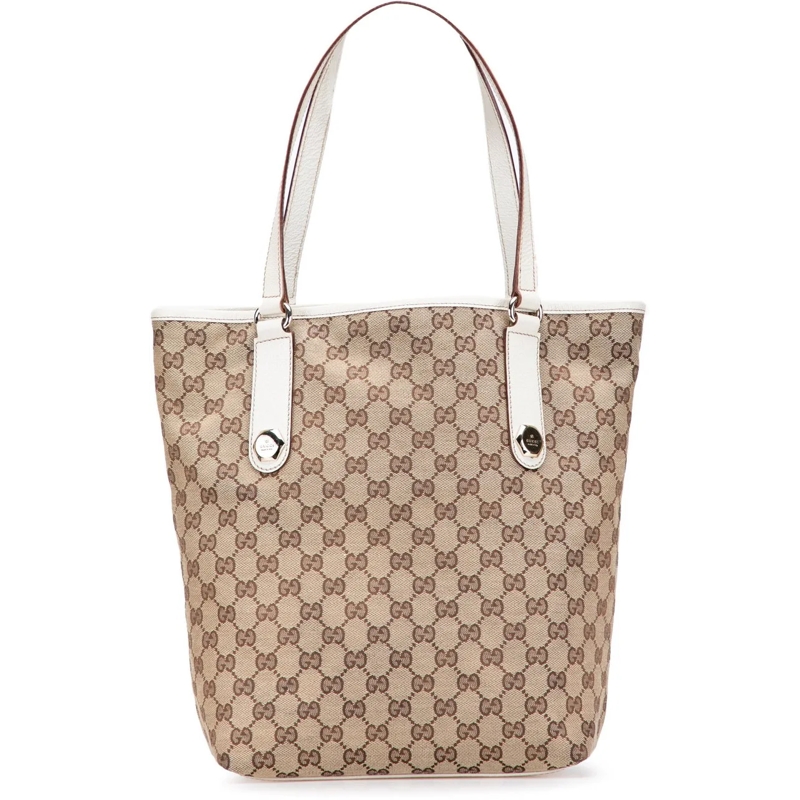 Gucci Shopper GG Canvas Charmy Tote braun
