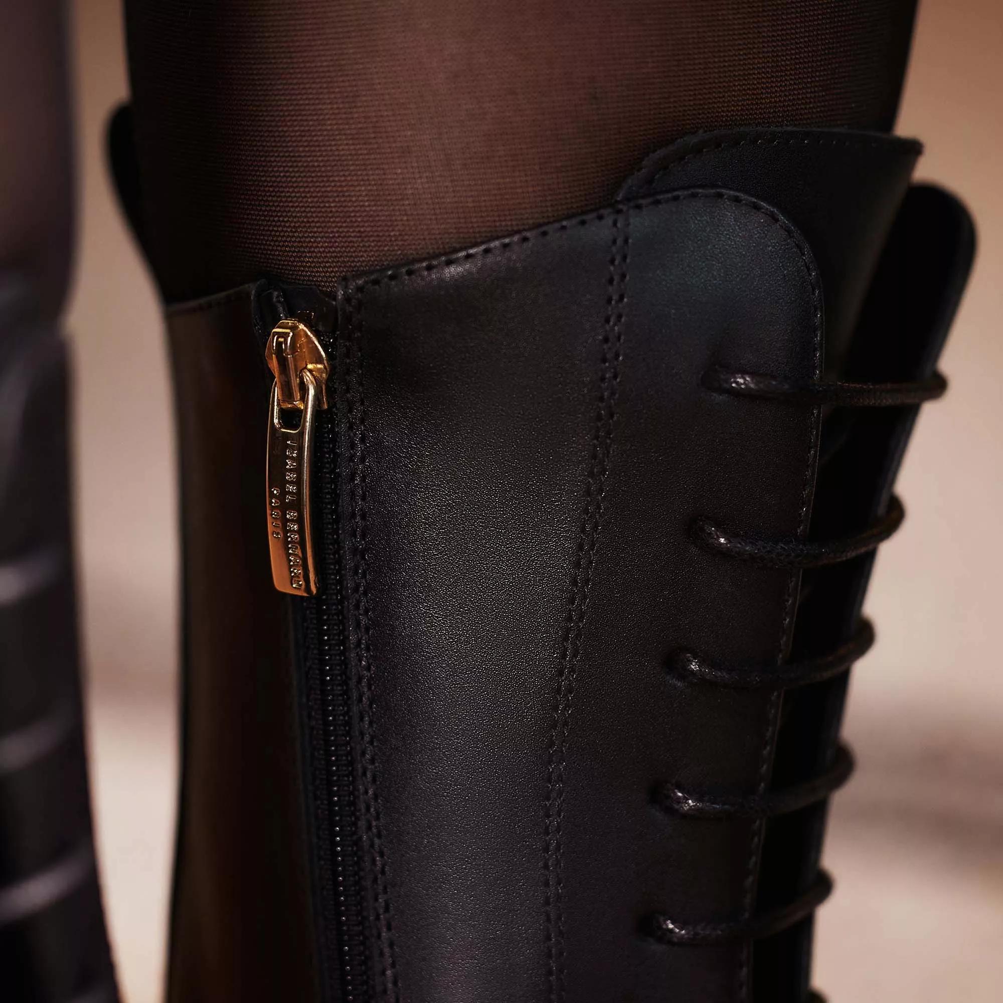 Thumbnail - Isabel Bernard Stiefel - Vendôme Myrthe Schnürstiefel - Gr. 38 (EU) - in Schwarz - für Damen