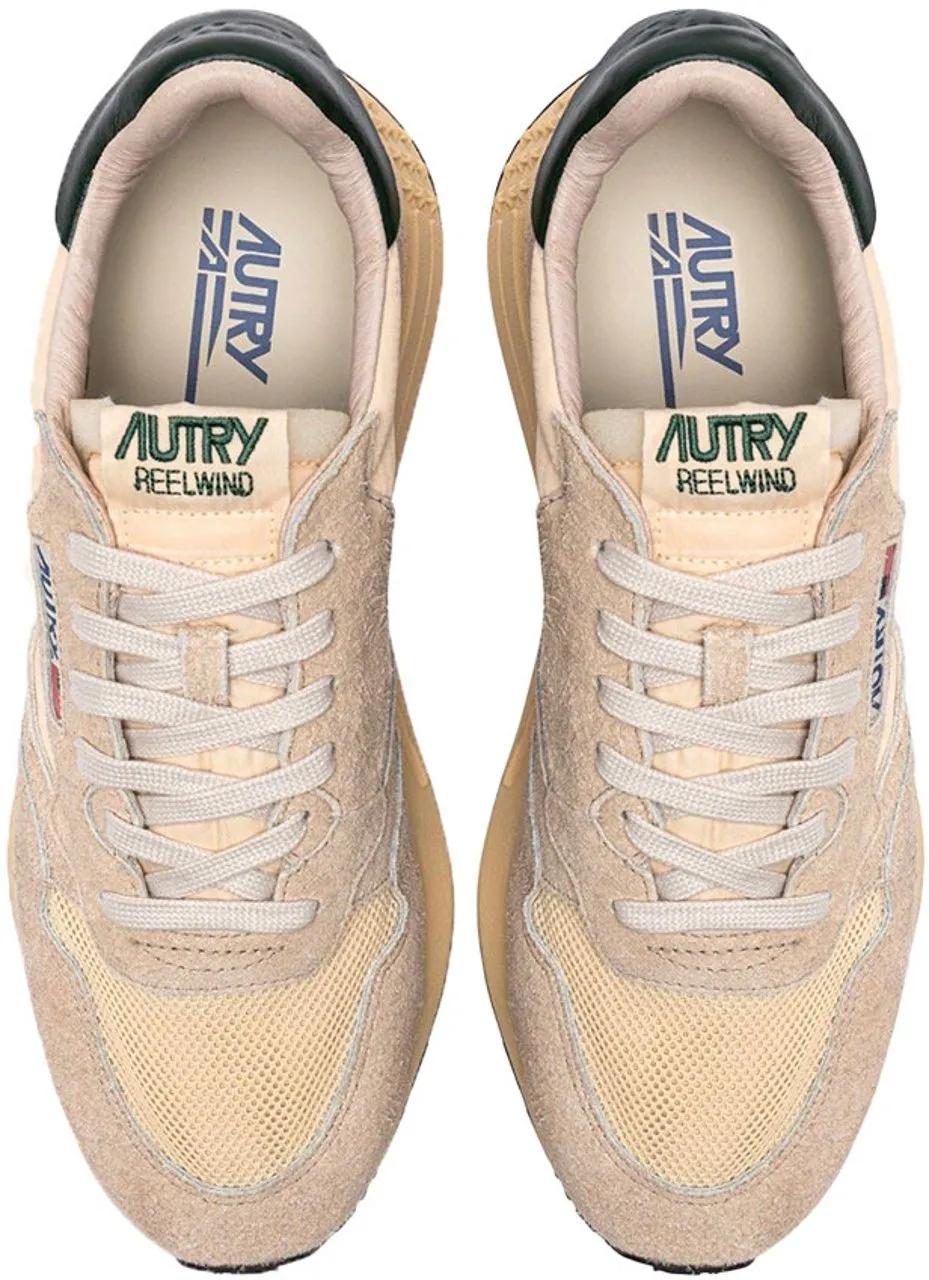 Thumbnail - Autry Low-Top Sneaker - Vintage-Inspired Beige Sneakers With Multi-Color L - Gr. 40 (EU) - in Beige - für Damen