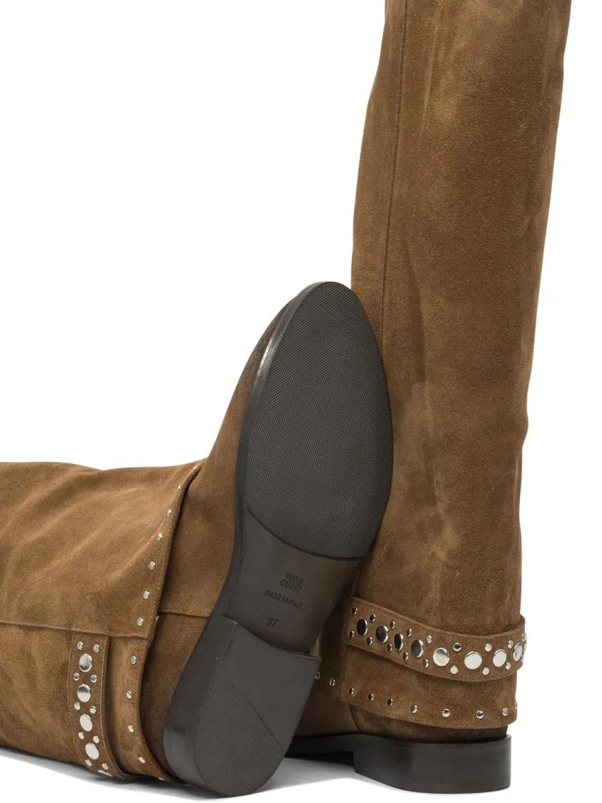 Thumbnail - Strategia Stiefel - Brown Ankle Boots With Slouchy Shaft - Gr. 36 (EU) - in Braun - für Damen