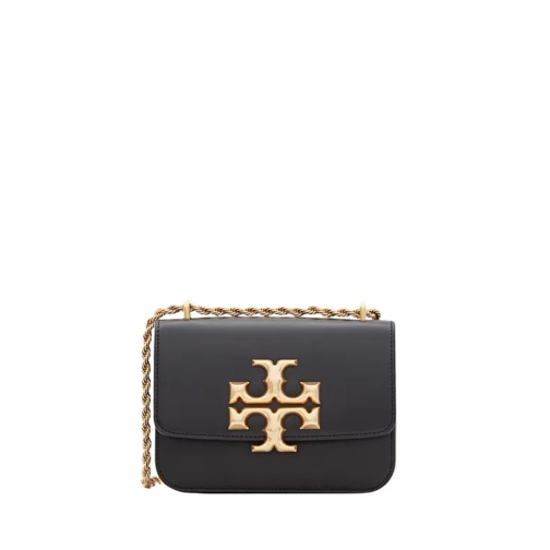 Tory Burch Golden Adjustable Crossbody Chain Black Schoudertas