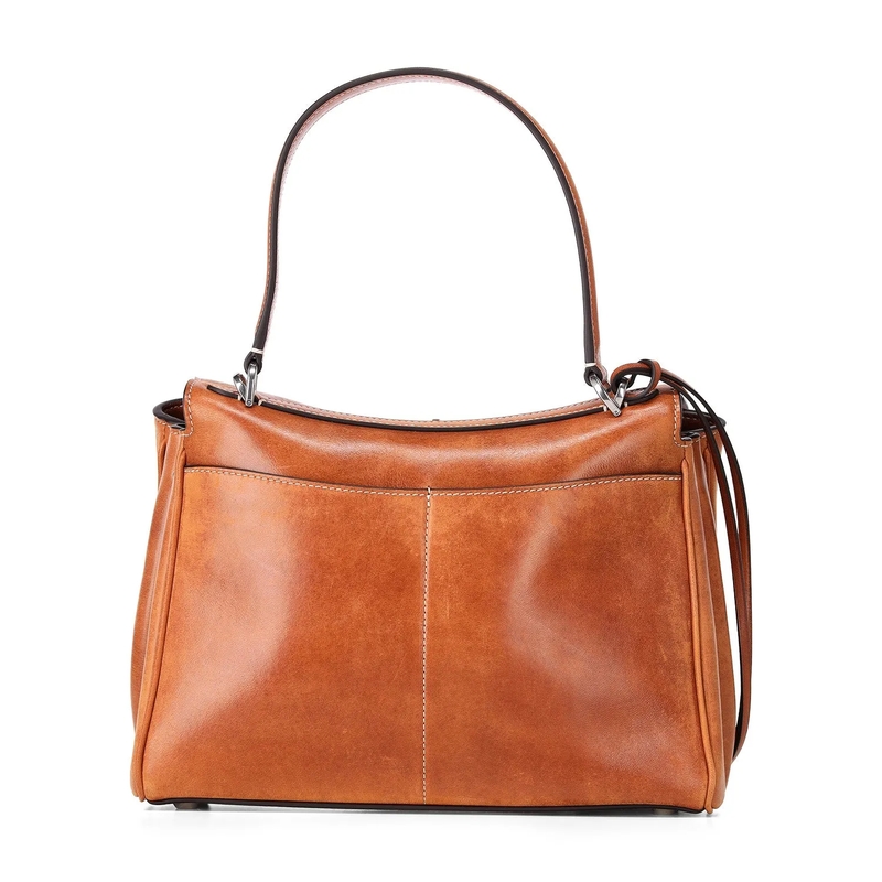 Balenciaga Schooltas Tasche Rodeo Small aus Lammleder braun(Image 2)