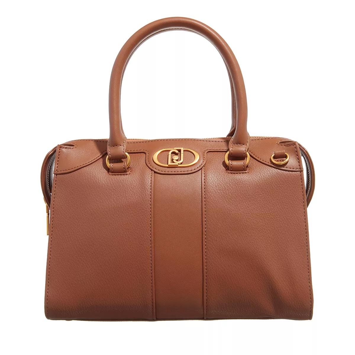 LIU JO Tote - Ecs M Satchel - Gr. unisize - in Cognacbraun - für Damen