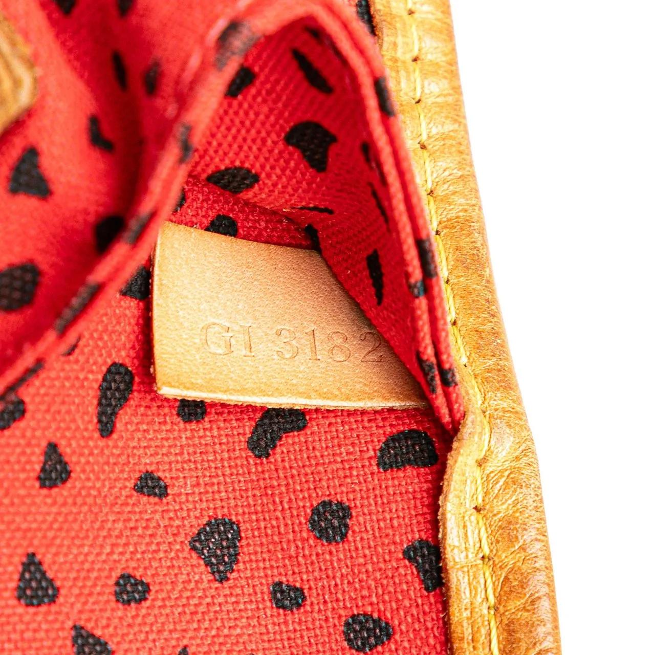 Louis Vuitton Shoppers 2012 Yayoi Kusama Monogram Neverfull MM in rood