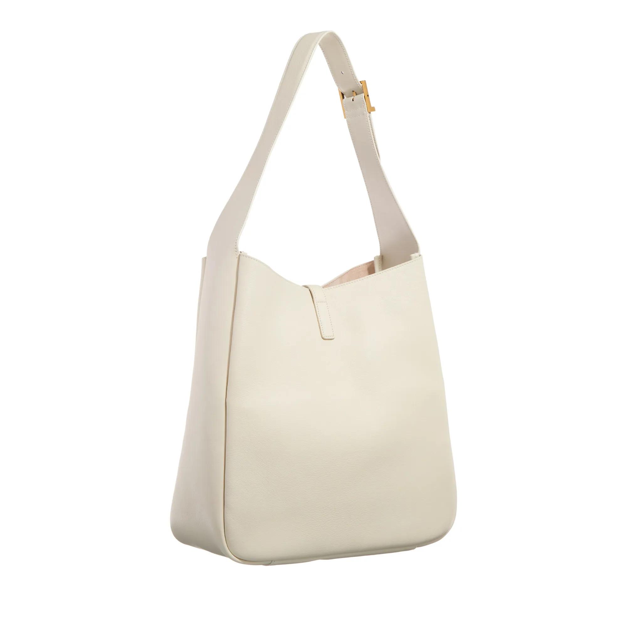 Saint Laurent Hobo bags Ysl Large Le 5A7 in crème