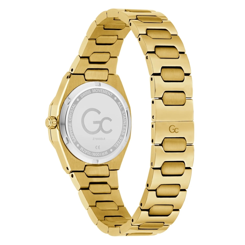 GC Quarzuhr Quarz-Analoguhr Gc Prodigy Lady Mini gelb(Image 3)