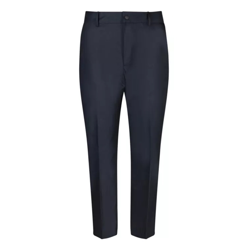 Pt Torino Blend Cotton Trousers Black 